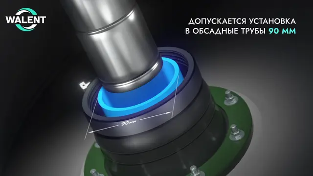 Компактный диаметр 75 мм делает насос универсальным для большинства бытовых и коммерческих скважин